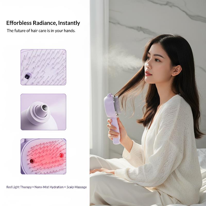 فرشاة شعر كهربائية بتصميم أذن  - مراجعة Hair Care Daily وسعره