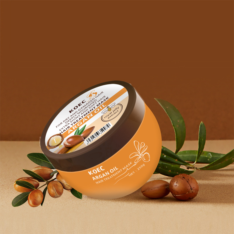 قناع شعر بزيت الأرغان من KOEC  - مراجعة Argan Oil Treatment وسعره